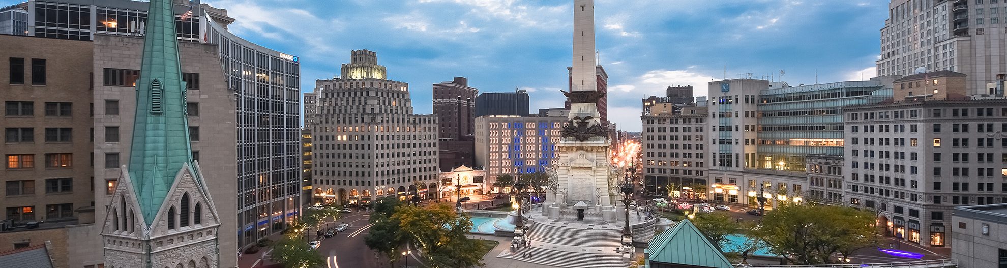 Monument Circle, Indianapolis, Indiana